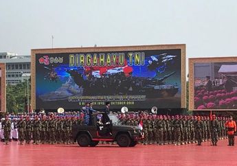 HUT TNI ke 73, Inilah Cara Mengetahui Pangkat Tentara dari Mobil Dinasnya