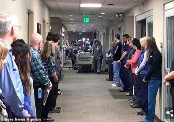 Seluruh Staf Rumah Sakit di Amerika Serikat Ini Berbaris untuk Hormati Pasien yang Donorkan Organnya