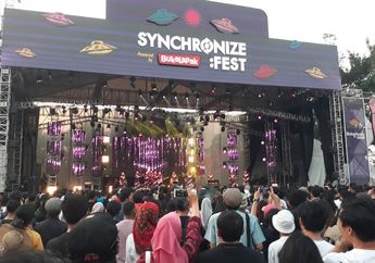 Grup Kasidah Nasida Ria Bikin Penonton Synchronize Fest 2018 Ketagihan