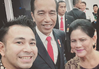 Selfie Bareng Jokowi - Jusuf Kalla, Raffi Ahmad: Kaya Mimpi!