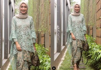 4 Pilihan Gaya Pemakaian Kain Lilit Untuk Outfit Kondangan Hijabers