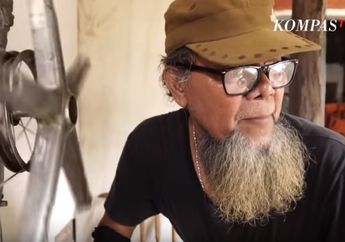 Slamet Jenggot, Seniman yang Ciptakan Alat Musik dari Sampah Hingga Knalpot Helikopter
