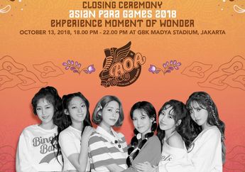 AOA Meriahkan Closing Ceremony Asian Para Games 2018, Elvis Indonesia Nggak Sabar!