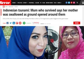 Korban Gempa Palu Ceritakan Detik-detik Sang Ibu Meninggal Ditelan Bumi, Kisahnya Viral dan Disorot Media Inggris