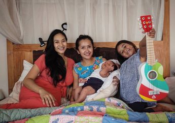 Jenguk Bayi Happy Salma, Widi Mulia Ungkap Keinginannya Nambah Anak