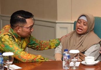 Hampir Satu Bulan Berlalu, Ridwan Kamil Serahkan Bantuan untuk Keluarga Haringgal Sirla