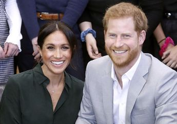 Manis, Pangeran Harry Basah-basahan Demi Lindungi Meghan Markle dari Air Hujan