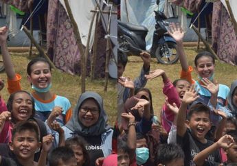 Awkarin Bantu Korban Gempa Palu dan Donggala, Ini Reaksi Sang Ayah!