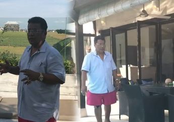 Biasa Kenakan Sepatu Mewah, Hotman Paris Pilih Pakai Sandal Jepit Sederhana Saat Liburan