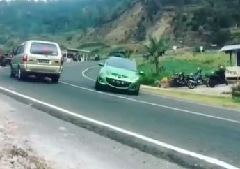 Video Viral: Gegara Nekat Lakukan Aksi Ngedrift di Tawangmangu, Polisi Ciduk Mobil Beserta Pengemudinya