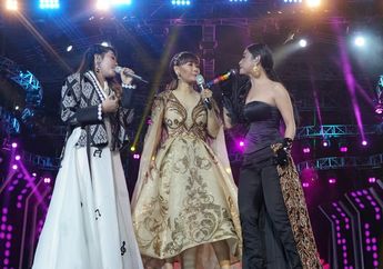 Via Vallen dan Inul Daratista Hibur Puluhan Ribu Warga Sidoarjo