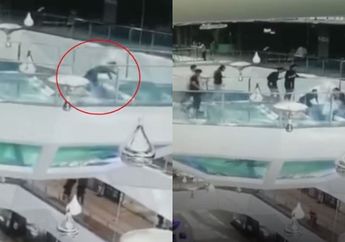 Video: Detik-Detik Seorang Wanita Jatuh ke Kolam Penuh Hiu, Lihat yang Terjadi Setelahnya