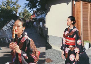 3 Gaya OOTD Alika Islamadina saat Berlibur ke Jepang, Bisa Dicontek!