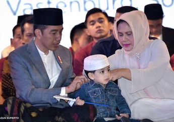 Menggemaskan, Jan Ethes Kejar-kejaran dengan Paspampres di Atas Panggung Saat Hari Santri Nasional 2018