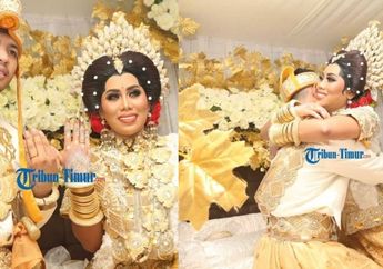 Evi Masamba Menikah, Intip 5 Potret Prosesi Pernikahannya yang Kental dengan Adat Budaya Bugis