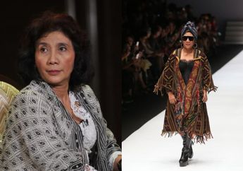 Curi Perhatian di Jakarta Fashion Week 2019, Susi Pudjiastuti Hanya Butuh 10 Menit Untuk Latihan Lenggak-lenggok
