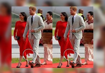 Label Harga di Gaun Meghan Markle Masih Terpasang Saat Sang Putri Tiba di Tonga Bersama Pangeran Harry