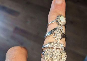 Pasangan Ini Mendadak Tajir Setelah Temukan Cincin Seharga Rp273 Miliar