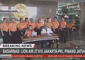 BASARNAS: Pesawat Lion Air JT610 Jatuh