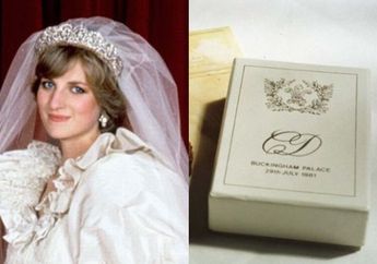 Berusia 37 Tahun, Potongan Kue Pernikahan Putri Diana Dilelang Seharga Rp 13,5 Juta