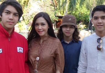 Maia Estianty Menikah di Jepang, Al, El, Dul Menangis saat Prosesi Akad Nikah sang Ibunda