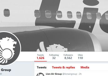 Pasca Peristiwa Pesawat Lion Air Jatuh, Maskapai Ubah Warna Platform Media Sebagai Bentuk Duka Cita