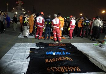 Bau Tak Sedap Menyeruak Usai 10 Kantong Jenazah Korban Lion Air JT610 Diturunkan Dari Kapal Basarnas