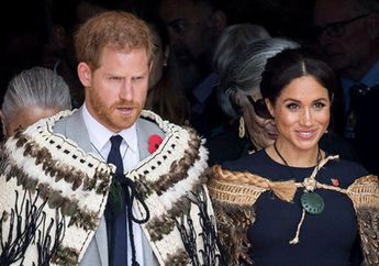 Penampilan Meghan Markle Kenakan Jubah Bulu yang Dipercaya Masyarakat Selandia Baru Mampu Lindungi Calon Bayinya