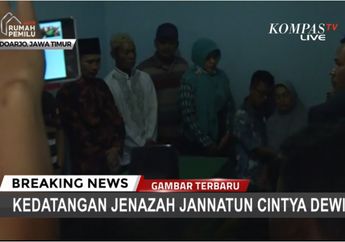 Isak Tangis Sambut Kedatangan Jenazah Jannatun Cintya Dewi, Korban Pertama Lion Air Jatuh yang Berhasil Diidentifikasi
