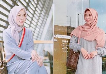 4 Inspirasi Gaya Hijab Simple Ayana Moon yang Nyaman Buat Sehari-hari