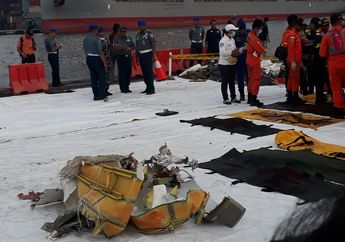 7 Kantong Jenazah Korban Lion Air JT 610 Akan Dibawa ke RS Polri