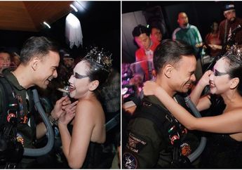 7 Potret Keseruan Halloween Party BCL dan Ashraf Sinclair Saat Kenakan Kostum Balerina dan Pilot Tempur