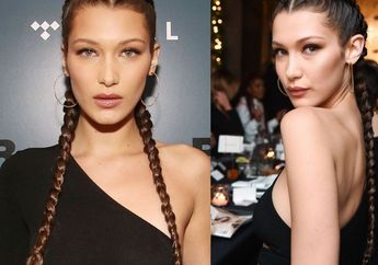 Tutorial Bikin Double Dutch French Braid Hairstyles, Gaya Rambut Kepang ala Bella Hadid!