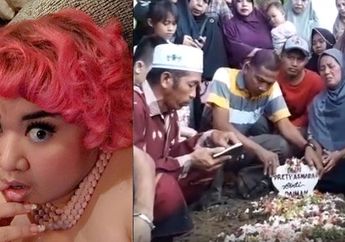 Pretty Asmara Meninggal Dunia, Berikut 6 Momen Pemakaman Sang Aktris yang Diiringi Isak Tangis Keluarga