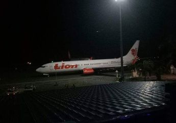 Lion Air Tabrak Tiang Lampu di Bandara Bengkulu, Saksi Mata Melihat Sayap Pesawat Robek