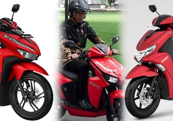Skutik Listrik Gesits, Harganya Bersaing Dengan Honda dan Yamaha?