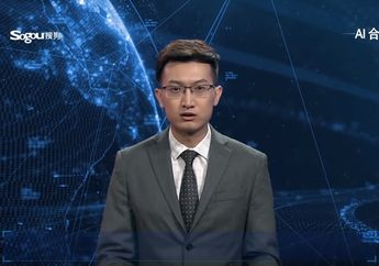 Mirip Manusia Asli, Sebuah Robot Pembaca Berita yang akan Bekerja Seharian Penuh Telah Muncul di Tiongkok