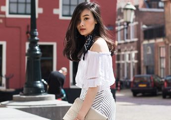 3 Cara Kreatif Pakai Neck Scarf, Bikin Penampilan Simpel Jadi Makin Modis