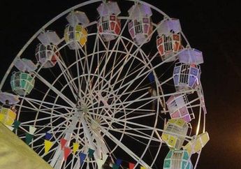 Kesaksian Pengunjung Lihat Kengerian Kabin Bianglala Terbalik Berisi Satu Keluarga di Pasar Malam Sekaten Jogja