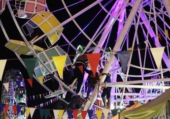 Ngeri! Satu Keluarga dan Balita Jadi Korban Bianglala Terbalik di Pasar Malam