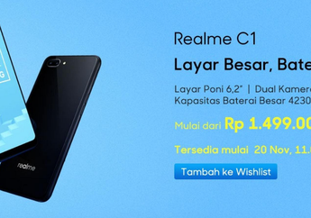 Gagal Dapat Realme C1 di Lazada? Di Tokopedia Cuma Beda 25 Ribu Kok