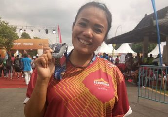 Hamil 8 Bulan, Seorang Wanita Asal Semarang Ikut Lari Marathon Sejauh 10 Kilometer!