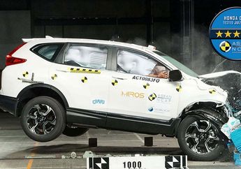 Honda CR-V Aman Bagi Anak, Nilainya Paling Tinggi di Uji Tabrak