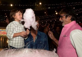 Mengira Amitabh Bachchan Sebagai Kakeknya, Putra Bungsu Shah Rukh Khan Minta sang Legenda Bollywood Tinggal Serumah