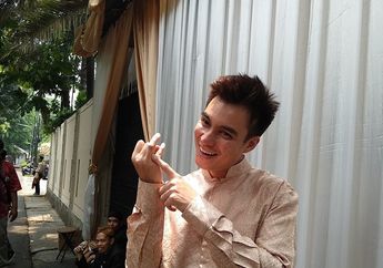 Pengajian Jelang Pernikahan, Baim Wong Tampak Sumringah 