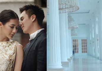 Intip Mewahnya Gedung Tempat Baim Wong Menikah dengan Paula Verhoeven, Bernuansa Putih dan Megah Bak Istana