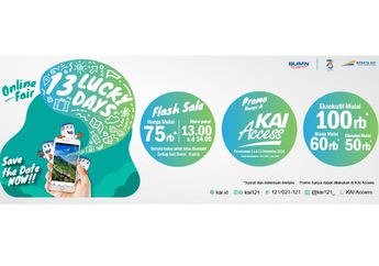 Daftar Lengkap Promo Tiket Kereta Api Murah Akhir Tahun 13 Lucky Days , Bisa Dapat Argo Lawu Rp 100 Ribu!
