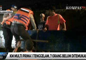 KM Multi Prima 1 Tenggelam di Perairan Bali Akibat Cuaca Buruk, 7 Orang ABK Dinyatakan Hilang