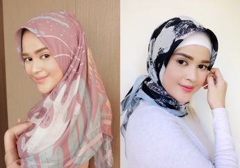 Cut Meyriska Tampil dengan Gaya Hijab Paduan Tunik dan Rok, Makin Adem Lihatnya!