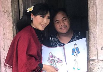 Perjuangan Anne Avantie Naik Ojek Demi Temui Rahmat Hidayat, Desainer Difabel di Sindangkerta Jawa Barat
